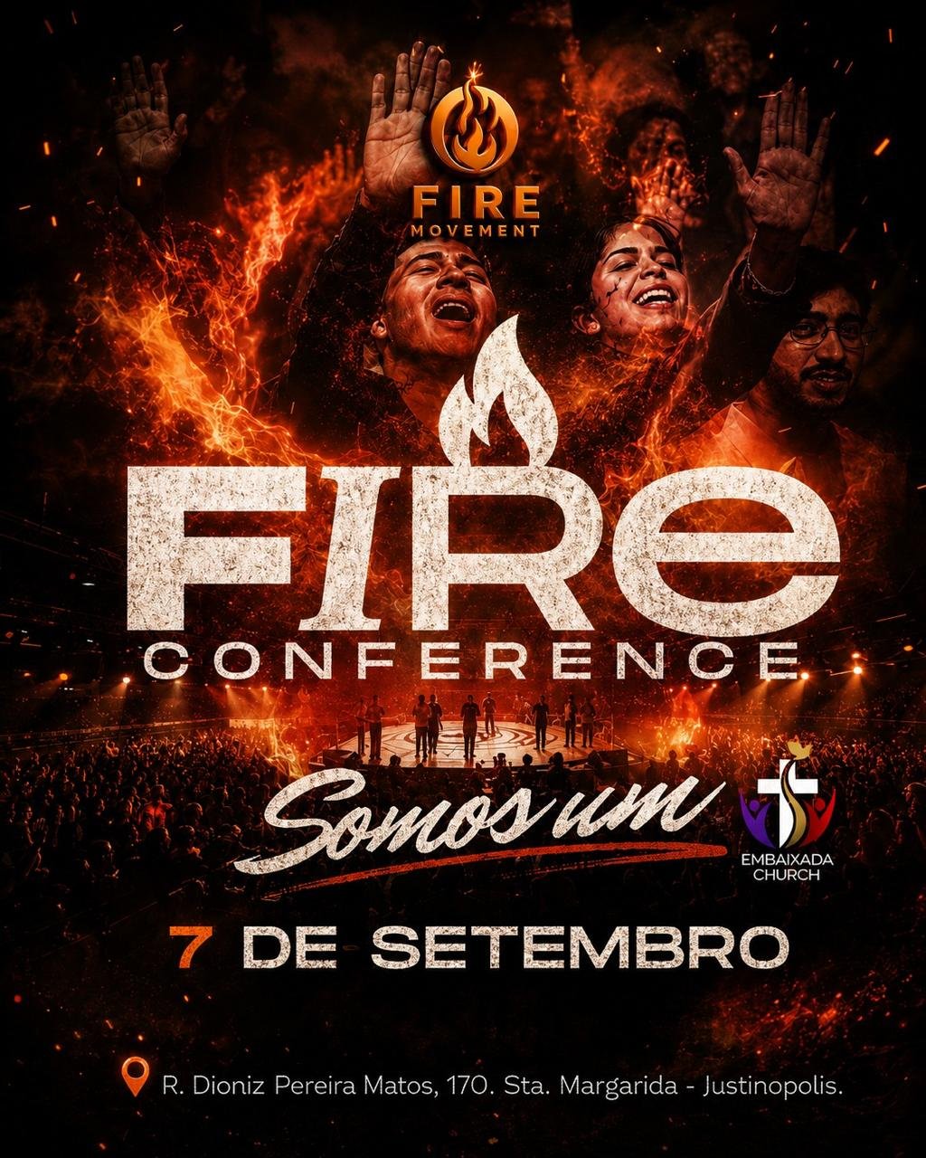 Flyer FIRE Conference - Somos Um