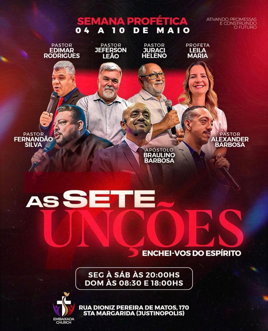 Flyer Semana Profética